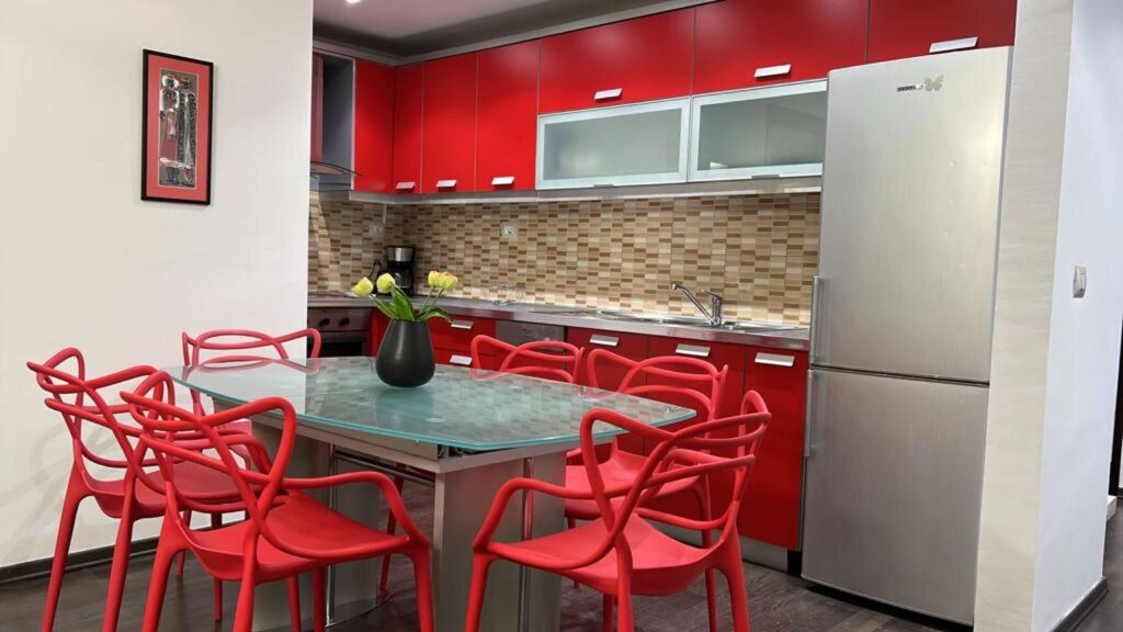 We have full Sea View three bedroom Apartment for long term rent  •📍 Lungomare Vlore