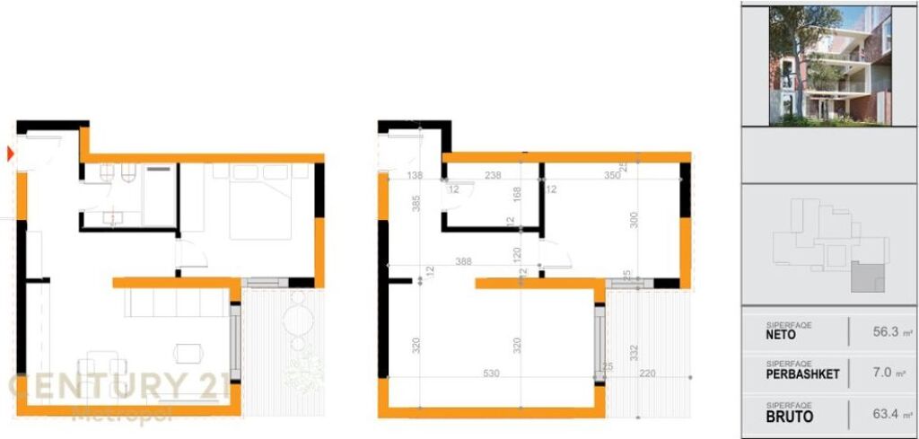 APARTMENT 1+1 FOR SALE IN LALZ BAY – ONLY 300 METERS FROM THE SEA