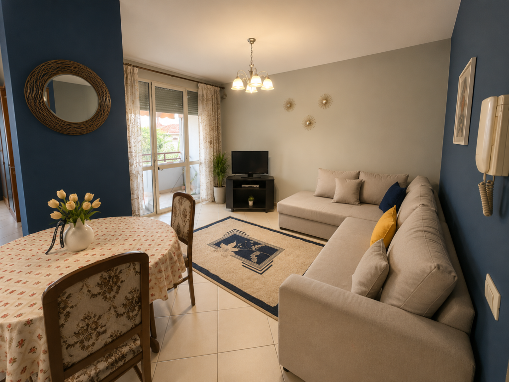 🔑 JEPET ME QIRA APARTAMENT 1+1 + BALLKON | QENDER | 50,000 LEKË