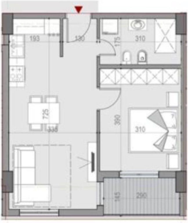 🔑 SHITET APARTAMENT 1+1 NË UNIVERS CITY, TIRANË!