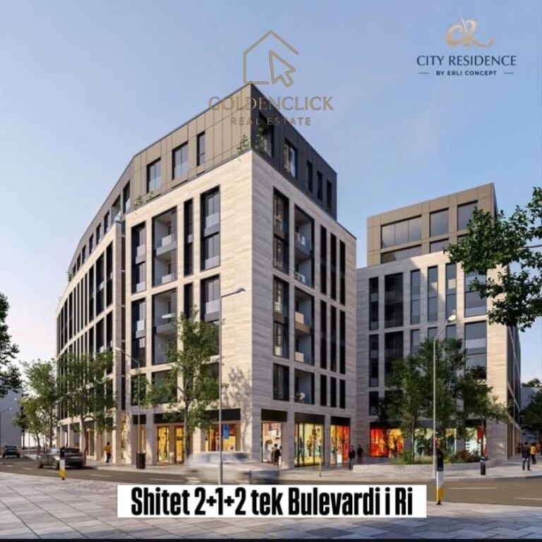 Shitet Apartament 2+1+2 Bulevardi i Ri