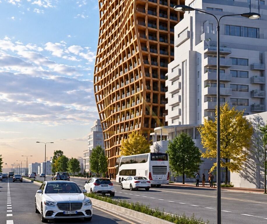 Vendesi in vendita Appartamenti 1+1 e 2+1 – Wind Tower, Tirana