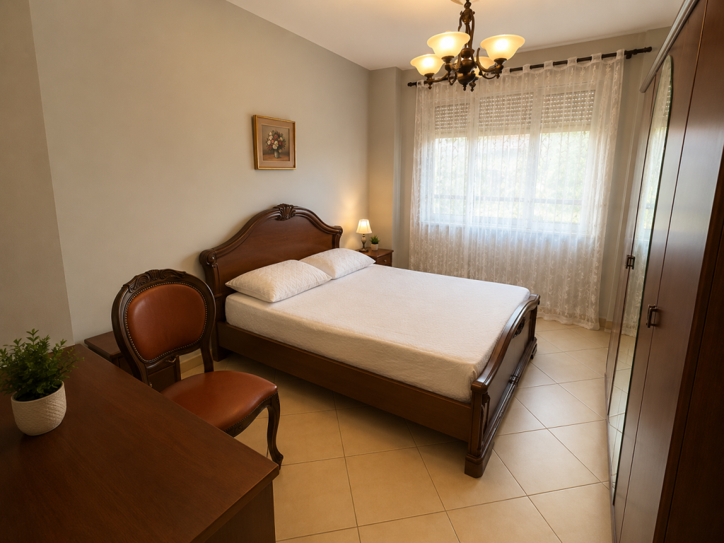 🔑 JEPET ME QIRA APARTAMENT 1+1 + BALLKON | QENDER | 50,000 LEKË