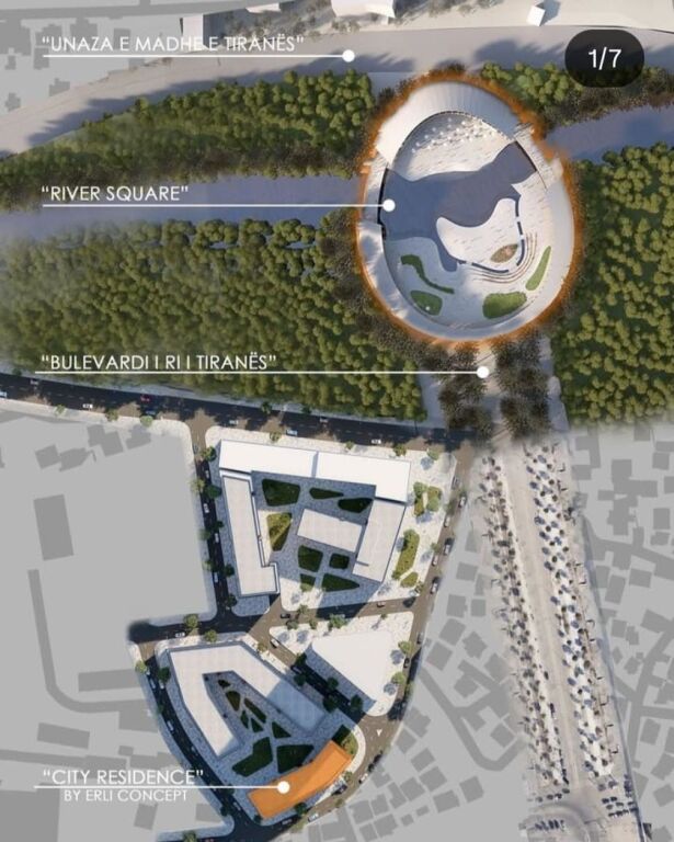Shitet Apartament 2+1+2 Bulevardi i Ri !