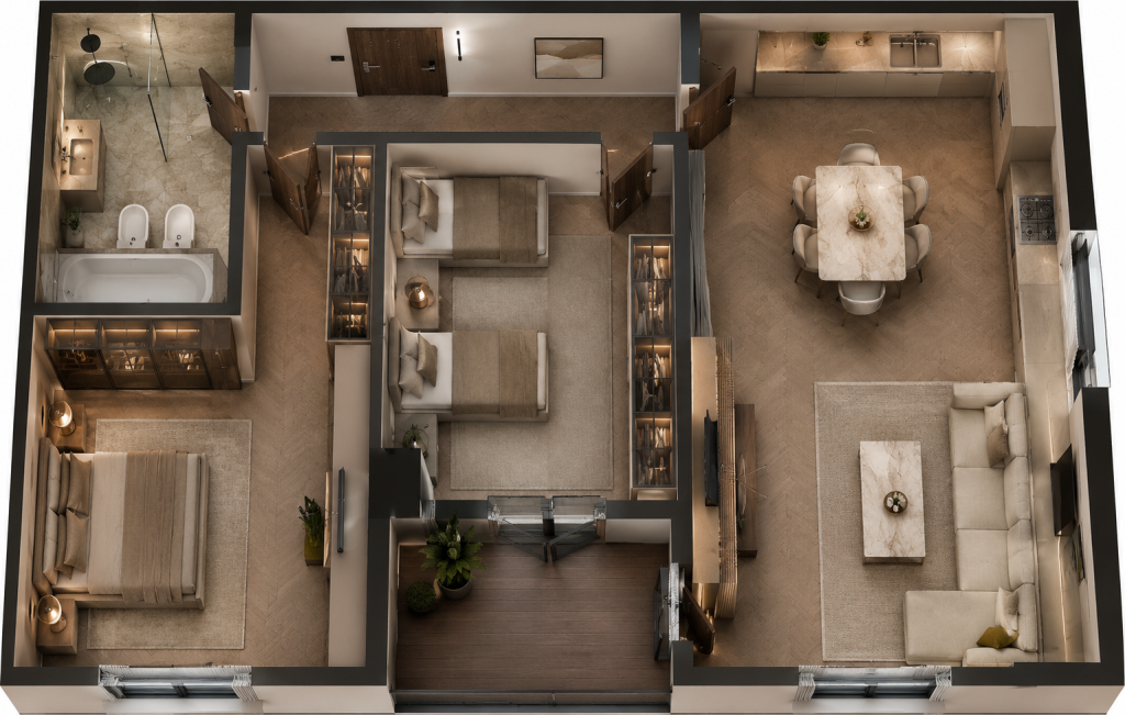 ✨ Apartment 2+1 Economic for Sale 📍Paskuqan, Majestic Residence 2