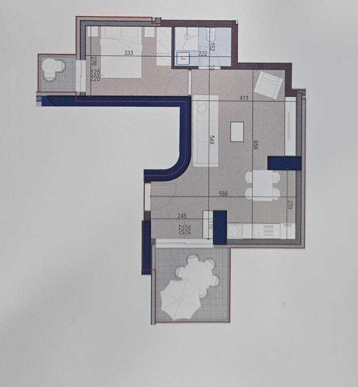 🌇 IN VENDITA: Appartamento 1+1 + 1 Bagno &amp; 1 Balcone 📍CODE OF SHADOW RESIDENCE – 5 MAJ (83 m²) - 📍800 m dalla Tangenziale 🔥 5° Piano | Prezzo: €128.000 💥  