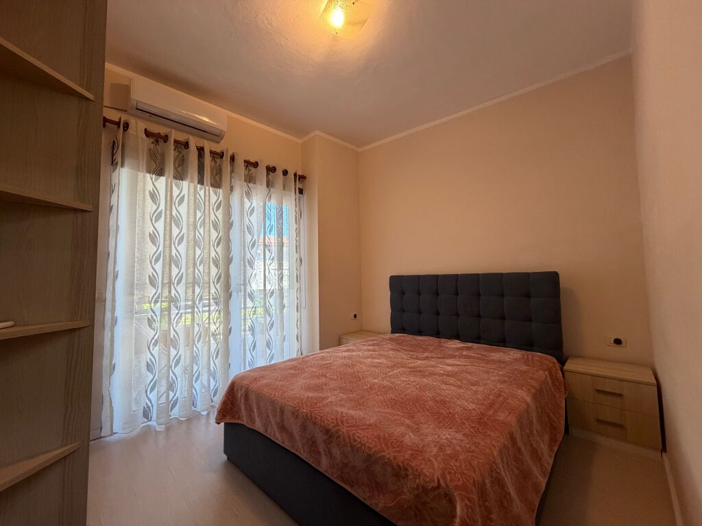For RENT (57,500 leke/month) apartment 1+1+PARKING, Residence "Kodra e Diellit 1"
