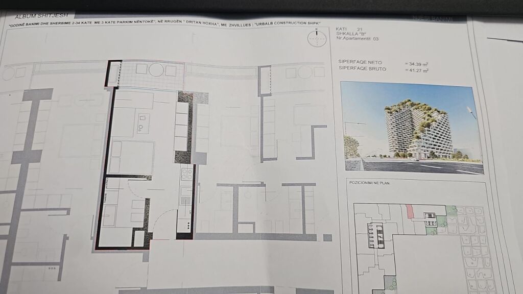 In vendita: 💪 GRANDE Monolocale ( 41,27 m²)📍 Lion Park II 🏗️ 🌇 21° Piano🔥 Vista Panoramica Ultra ( 88.000€ 💸 ) 🌐