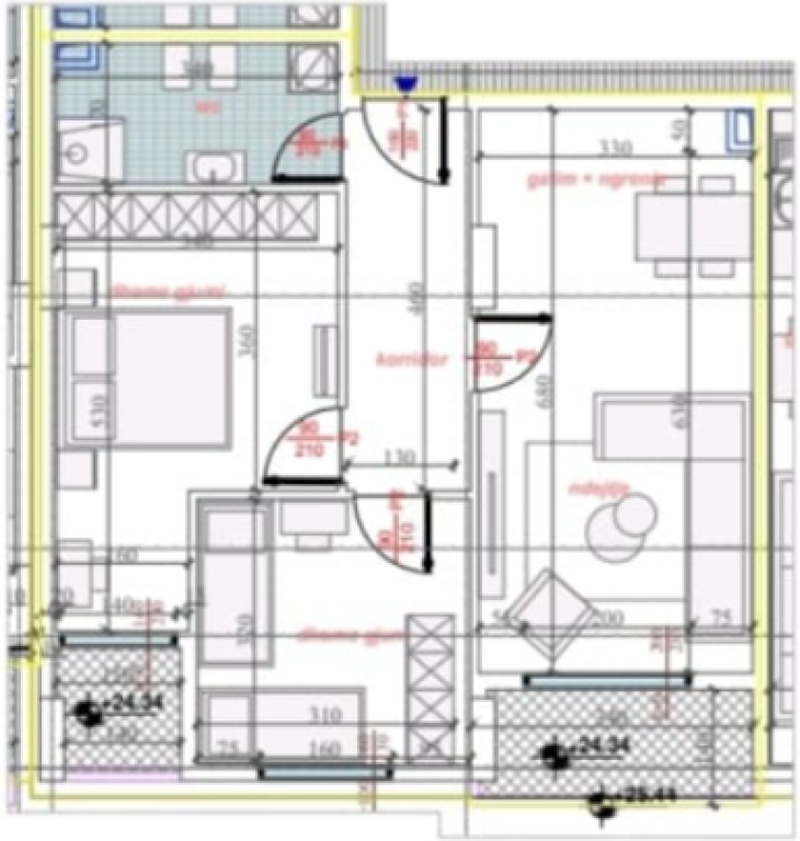 APARTAMENT 2+1 PËR SHITJE – YZBERISHT