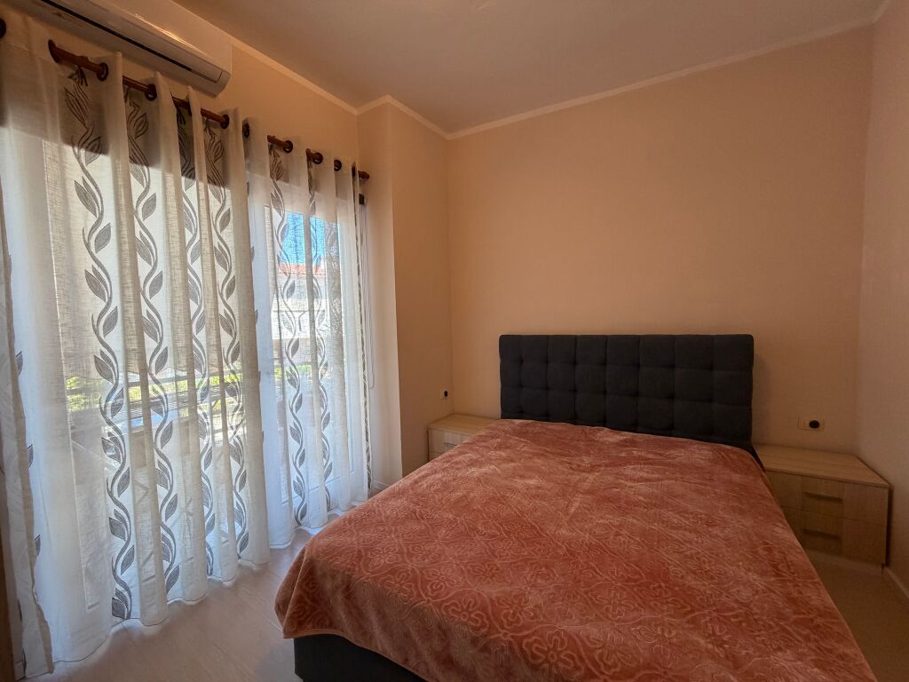 For RENT (57,500 leke/month) apartment 1+1+PARKING, Residence "Kodra e Diellit 1"