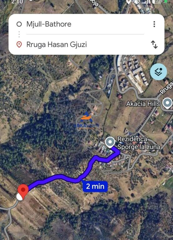 LAND FOR SALE 11,000 M2 "IN MJULL BATHORE, FARKË" 1,265,000 EURO
