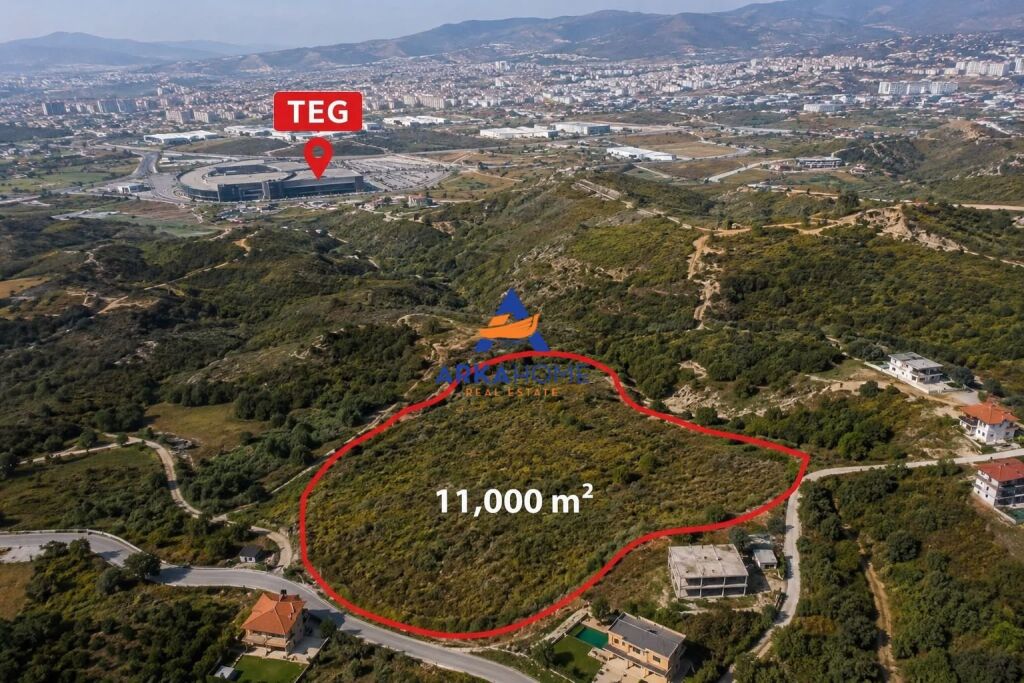 LAND FOR SALE 11,000 M2 "IN MJULL BATHORE, FARKË" 1,265,000 EURO