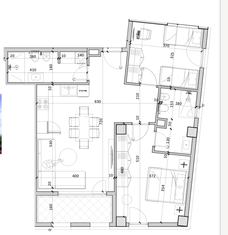Shitet Apartament 2+1 Kamez