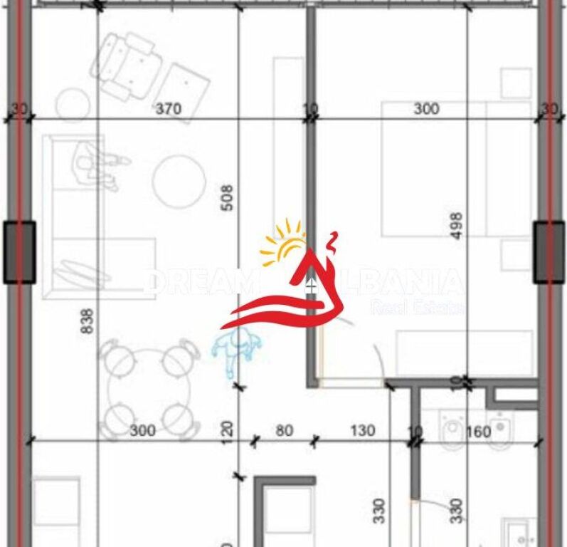 Shitet Apartament  1+1 tek Forest Residence Shkoze  (ID 41111587)