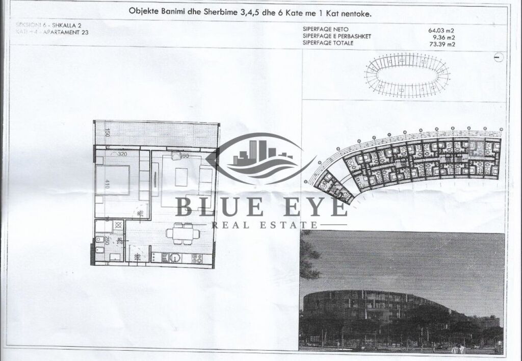 Apartament 2+1 Për Shitje në Golem, Rezidenca EON