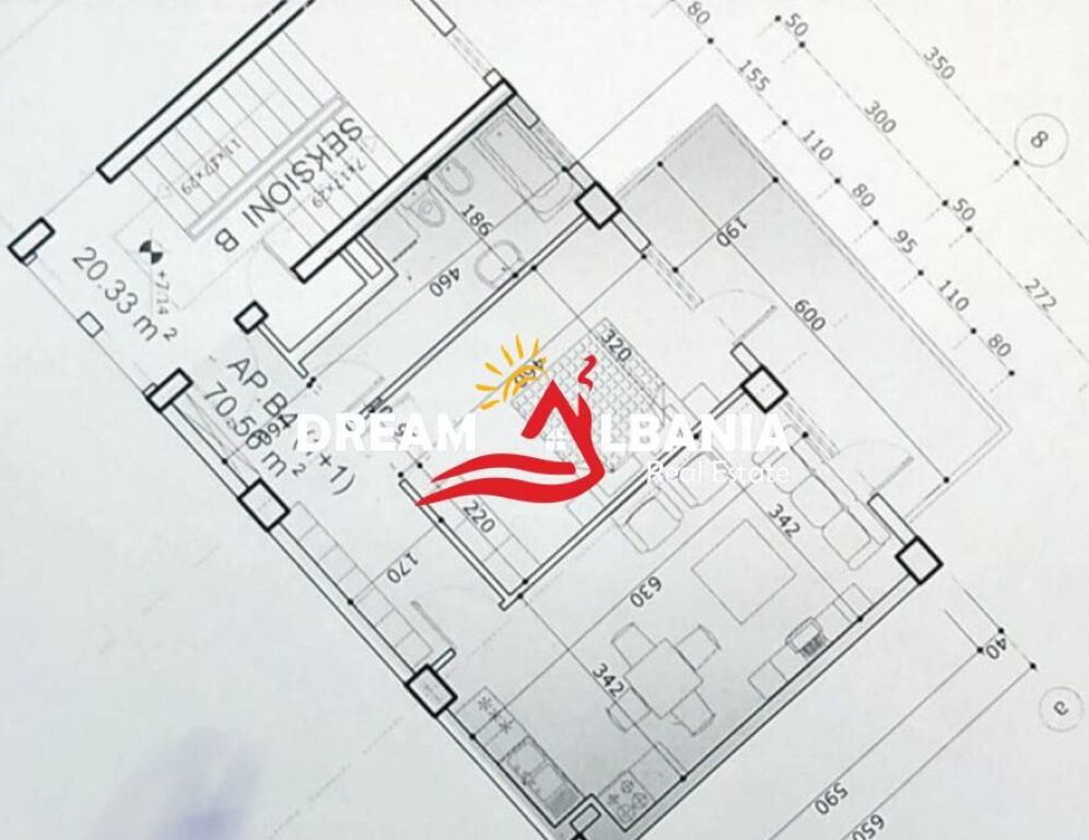 Appartamento 1+1 in vendita sul mare a Golem (ID 41111589)