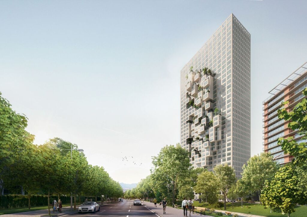 🏙️ Shitet Apartament Luksoz 2+1+2 – Downtown One, Tirana ✨