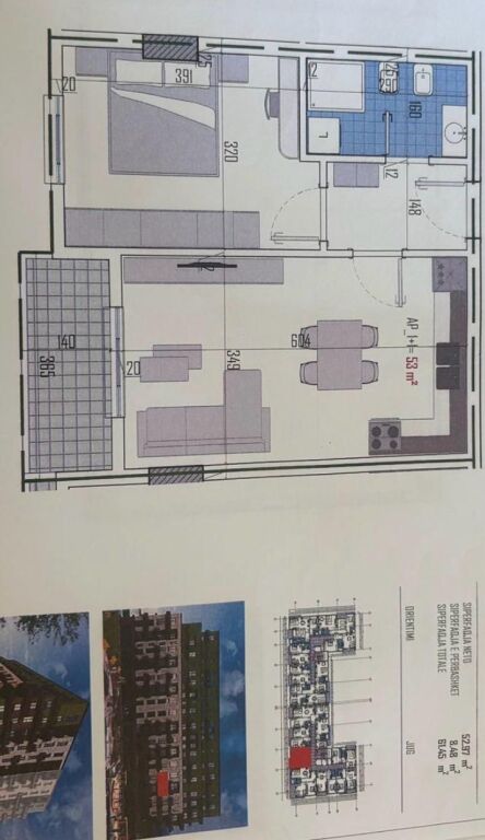 🏡 Shitet Apartament 1+1 + Post Parkimi në Kamëz
