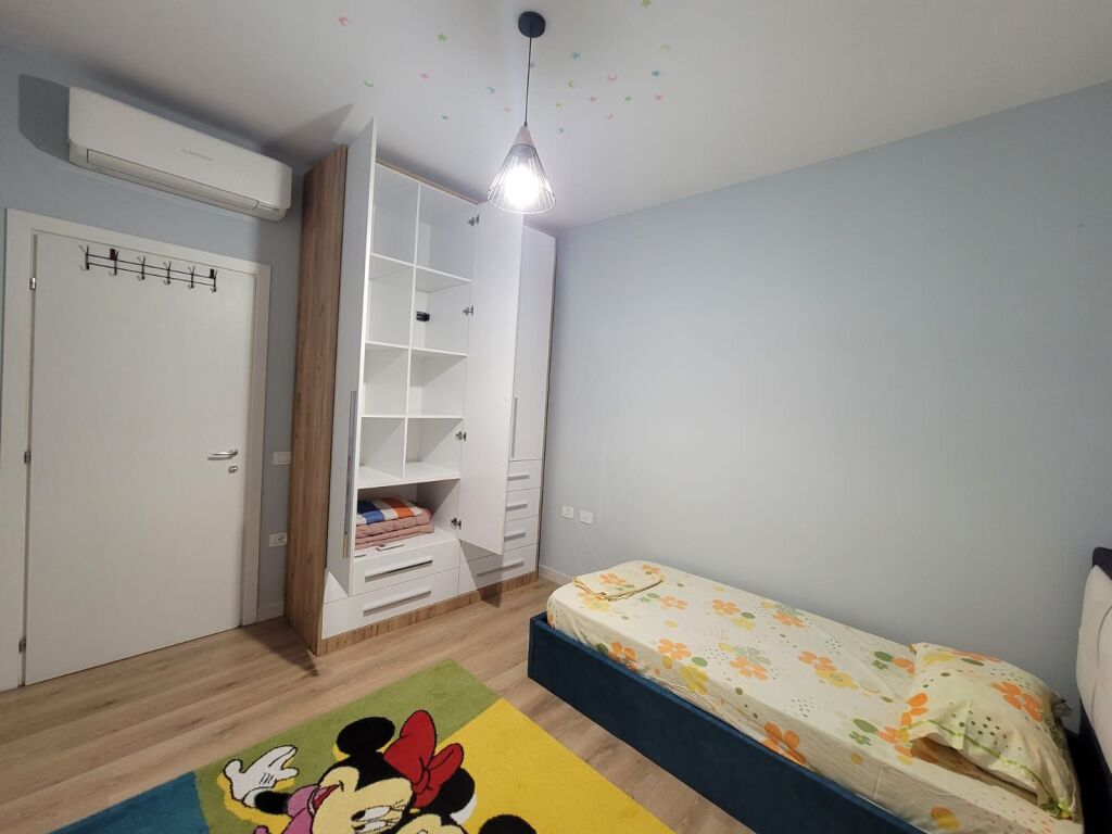 🏢In the 5 Maj area, Abdyl Pajo Street, a 2+1+2 furnished apartment is for rent 600Euro    
