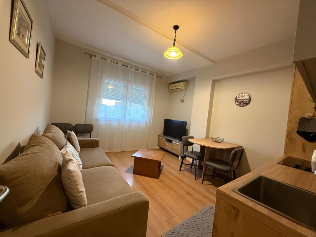 Apartament me Qira 1+1 prane Gjimnazit Petro Nini - Widok 4