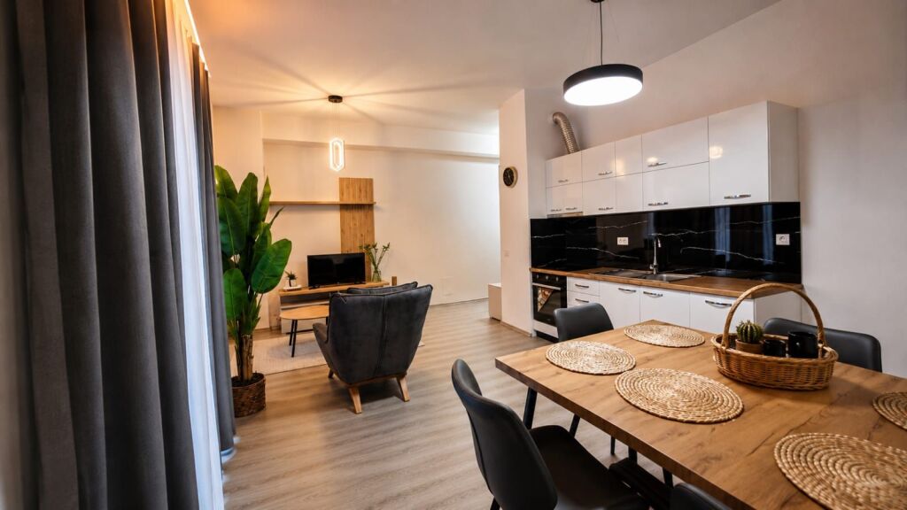 Apartament 1+1 me Qira - Rezidenca Mangalem, Ali Demi