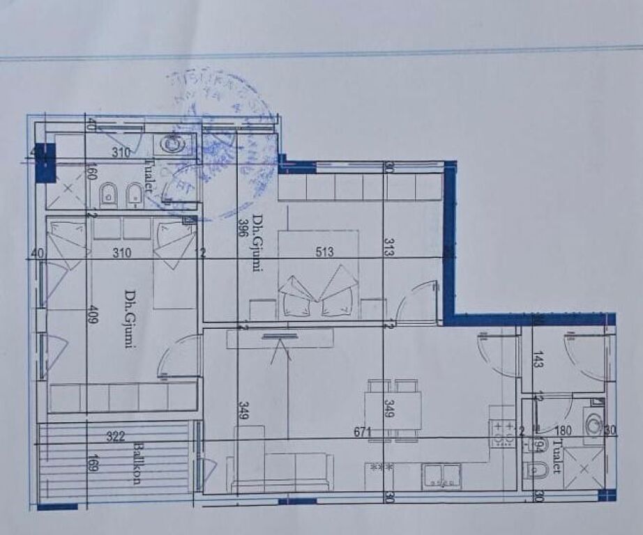 🚨 147,000€ | APARTAMENT 2+1+2 + PARKIM TEK TIRANA NEW ENTRY 2 🚨