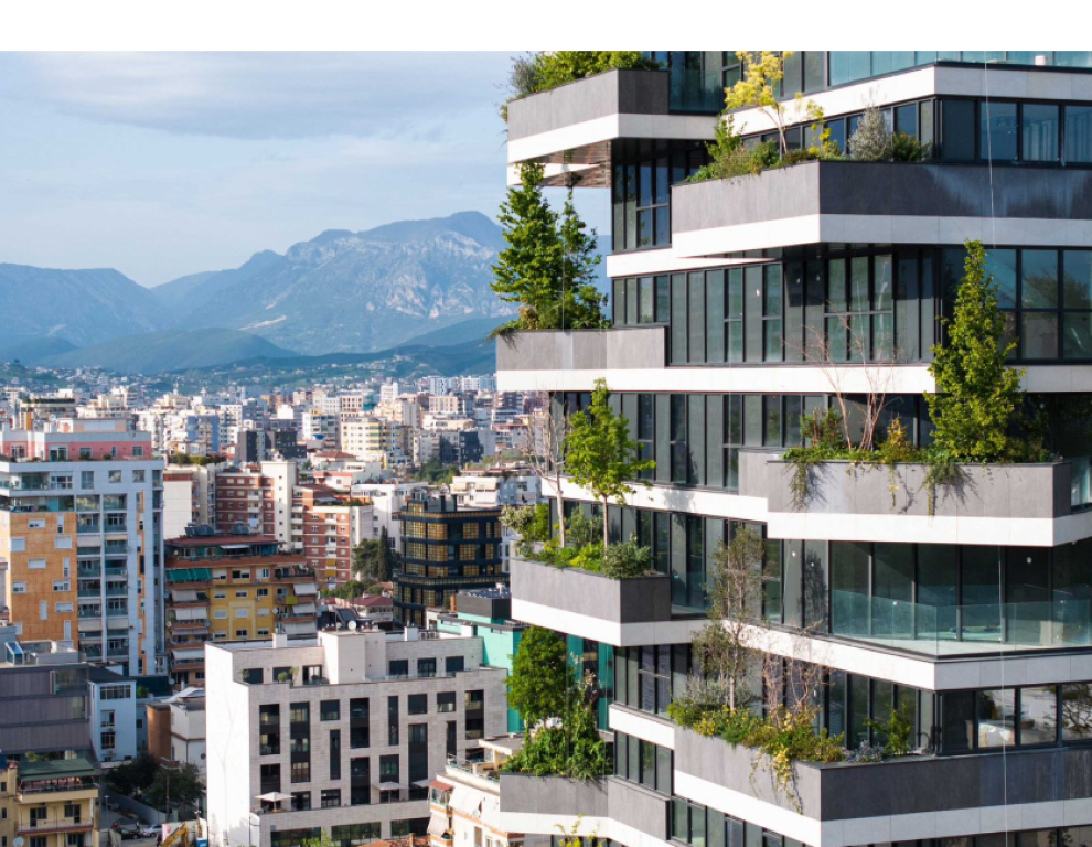 Jepet me Qira Ambient Biznesi Premium – Vertical Forest Tirana