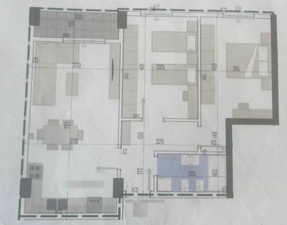 Apartament 2+1 per shitje tek Residenca Botanik 4 ne Kamez.