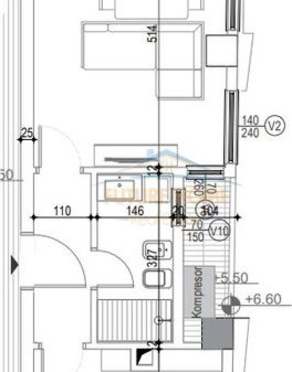 Apartment 1+1, for Sale, White Cloud Residence, Paris Commune, Tirana
