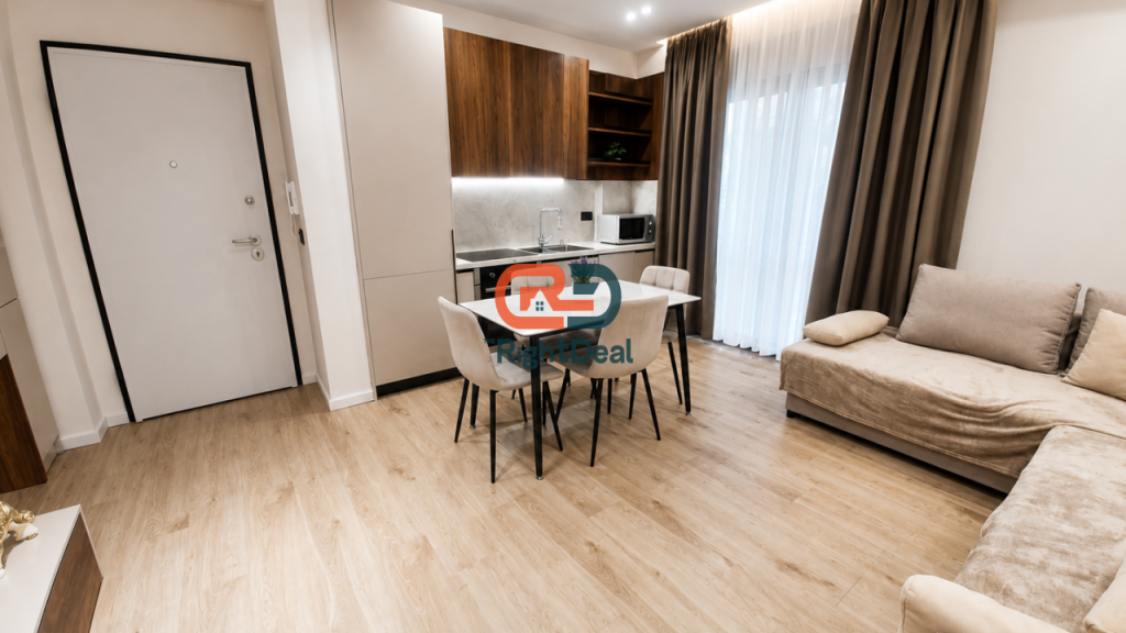 A Kodra E Priftit, In Affitto, Super Appartamento 1+1 Appena Investito Pronto Per Abitare!!!
