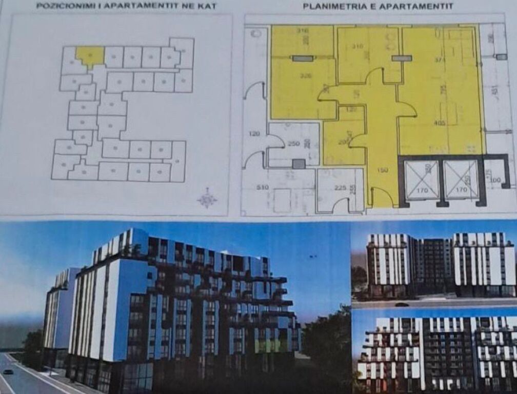 🏡✨ Appartamento 2+1 in Vendita a Belfiore 1 – Paskuqan 1,050 €/m2