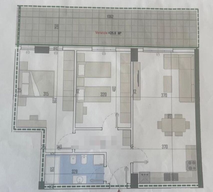 Apartament 2+1 per shitje tek Residenca Botanik 4 ne Kamez.