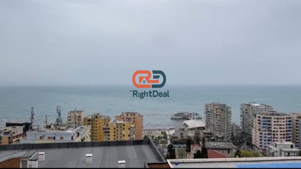 A Durazzo, Appartamento 2+1+3 Balconi in Vendita, Con Pianta Regolare e Vista Libera Sul Mare!!!