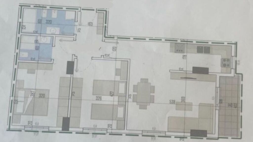 Apartament 2+1 per shitje tek Residenca Botanik 4 ne Kamez.