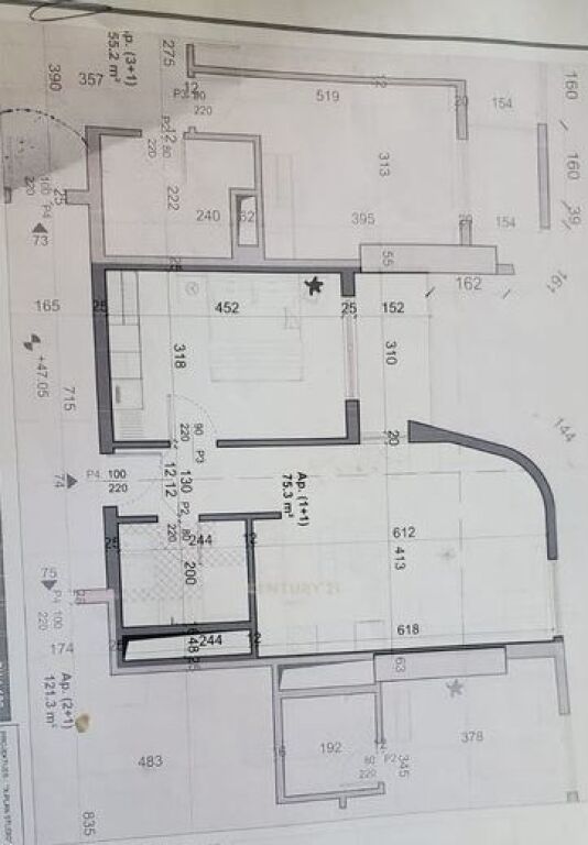 Apartment 1+1 for sale at Bazaar Gate, Tirana