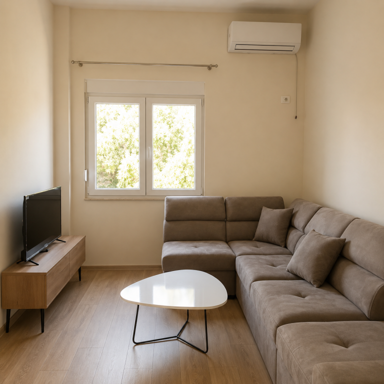 🔑 APARTMENT 1+1 FOR RENT + 🅿️ | SHKOZË | 35,000 LEK