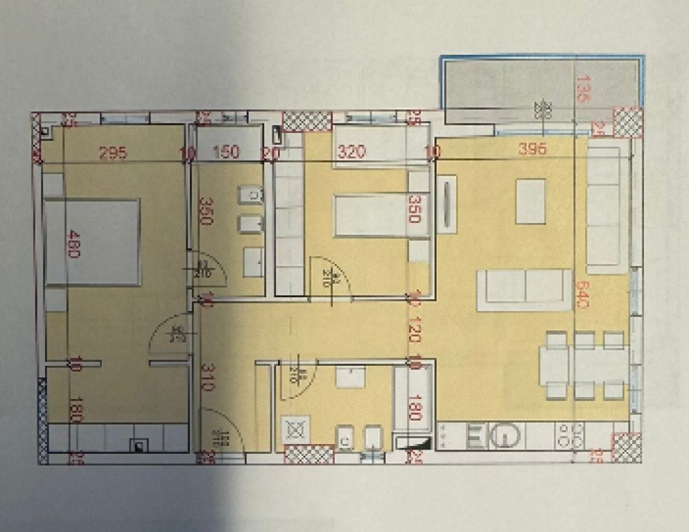 Vendesi Appartamento 2+1+2 – Residenza Erli, Porcellana