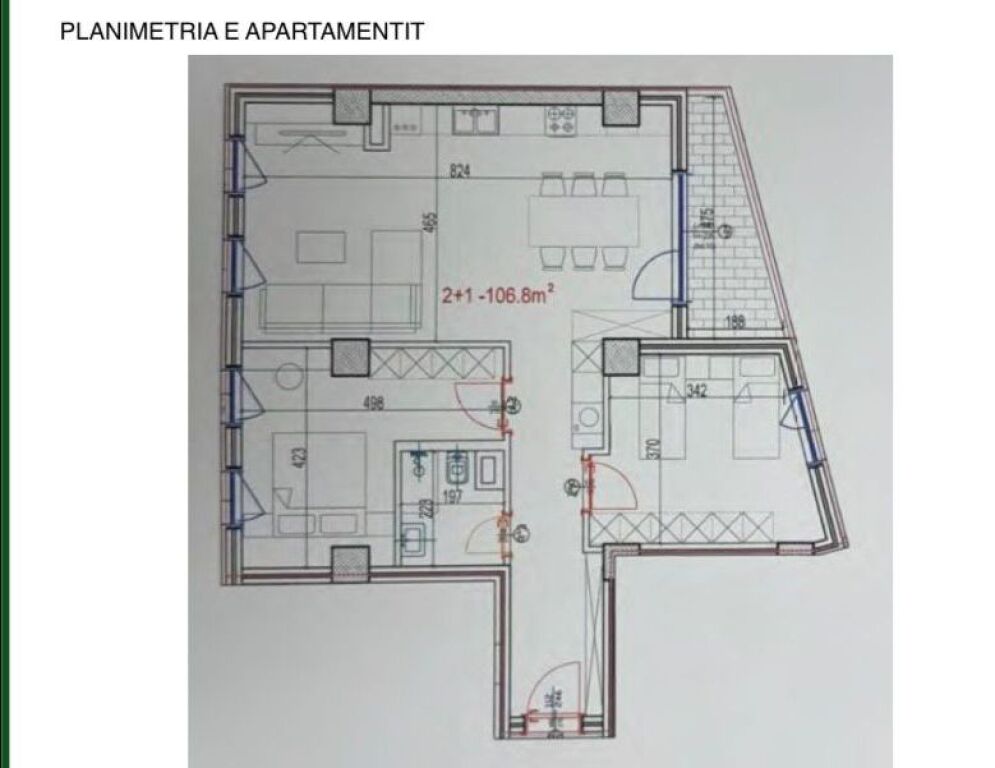 🚨 OKAZION‼️ SHITET APARTAMENT 2+1 TEK MARA RESIDENCE