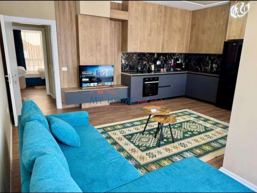 Apartment 2+1 for rent 4 Deshmoret Street near Partizani Gymnasium in Tirana