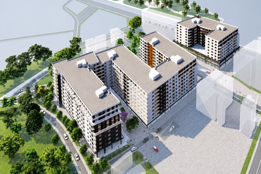 Appartamento 2+1+2 in vendita a Paskuqan.