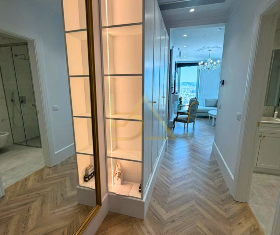 Shitet Apartament Luksoz 2+1+2 – Downtown One, Tiranë