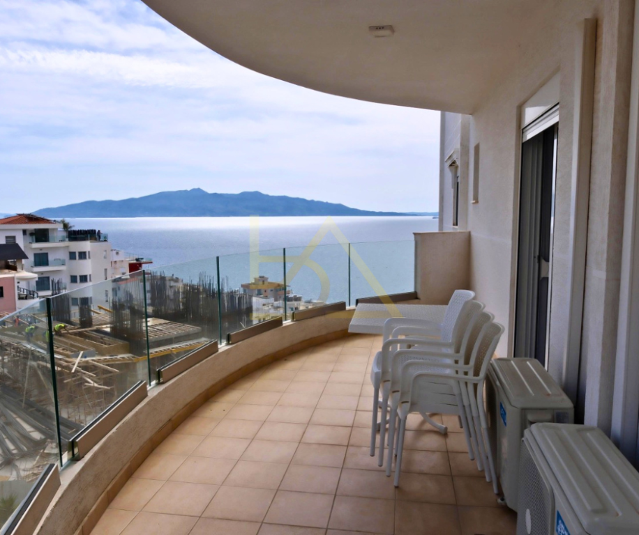 Apartament 2+1 me Pamje Deti për Shitje – White Residence 1, Sarandë