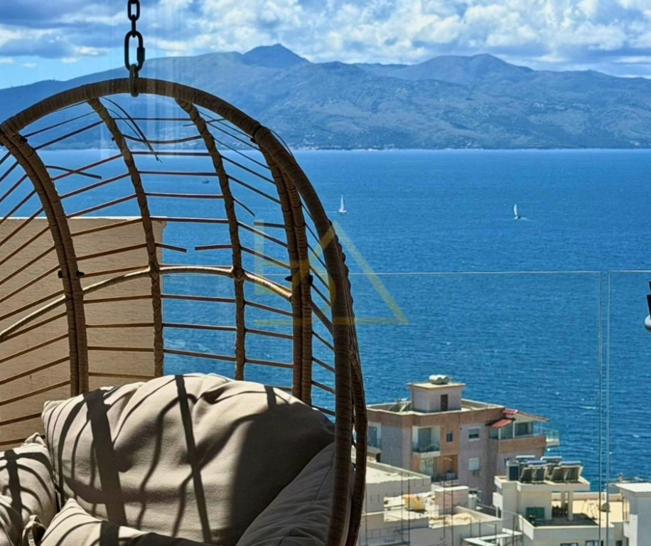 Apartament 2+1 me Pamje Deti për Shitje – White Residence 1, Sarandë