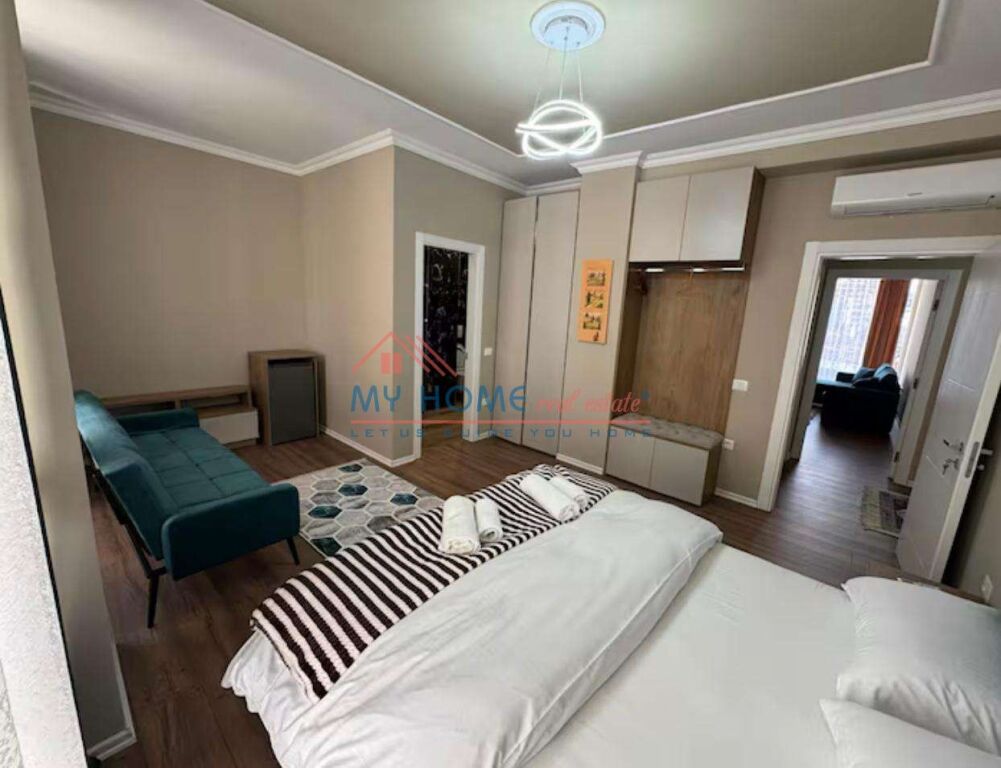 Apartment 2+1 for rent 4 Deshmoret Street near Partizani Gymnasium in Tirana