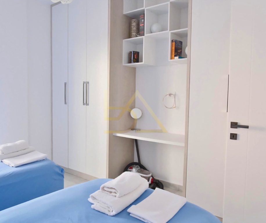 Apartament 2+1 me Pamje Deti për Shitje – White Residence 1, Sarandë