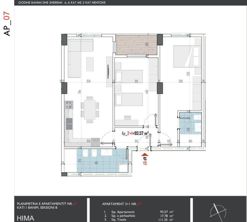 Shiteten, Apartamente 1+1/2+1/3+1, Paskuqan!