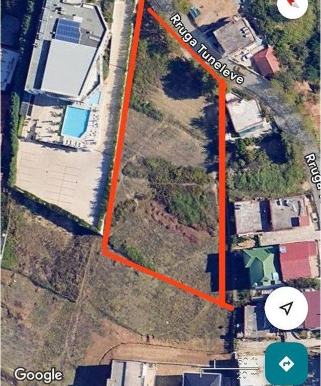 Tokë Me Qira në Farkë, Rruga e Tuneleve - 1500€ | 3700 m²