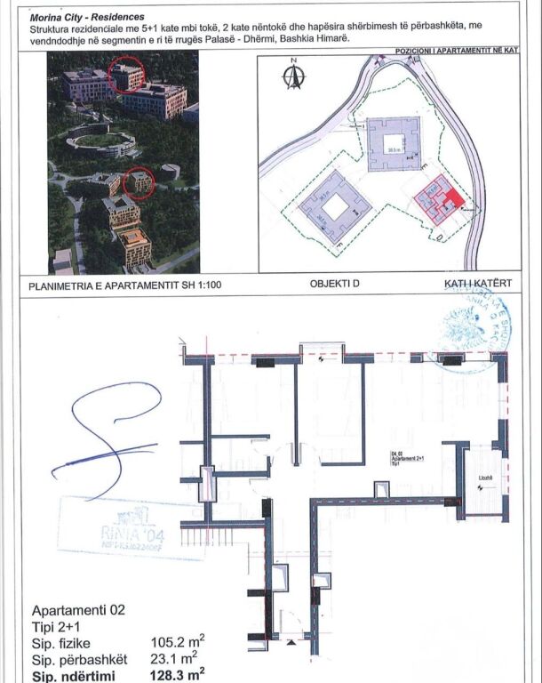 🏡 Shitet Apartament 2+1 – Morina City Residence