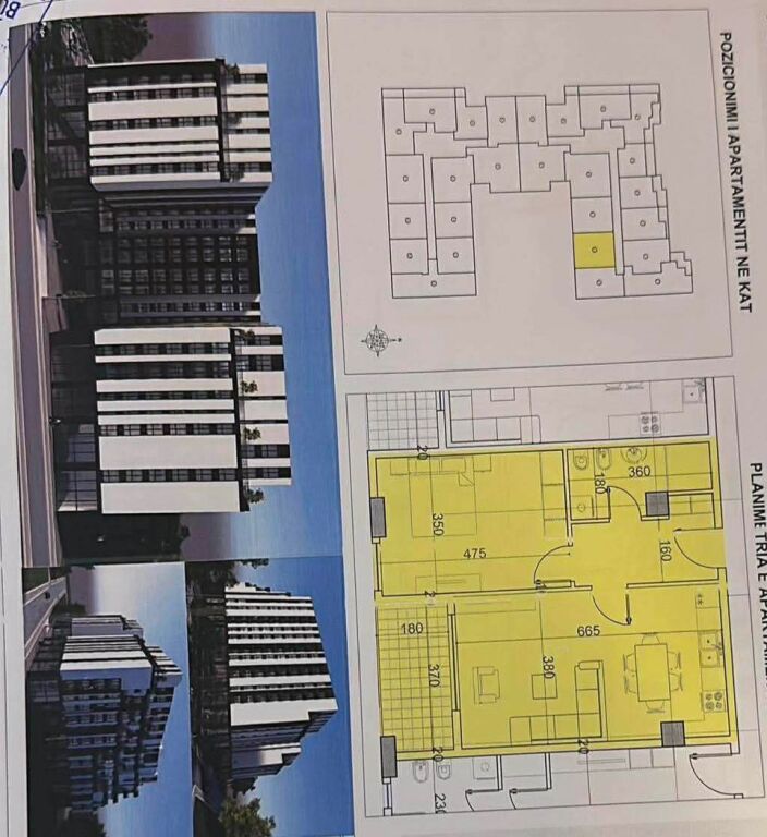 SHITET APARTAMENT 1+1 – PASKUQAN