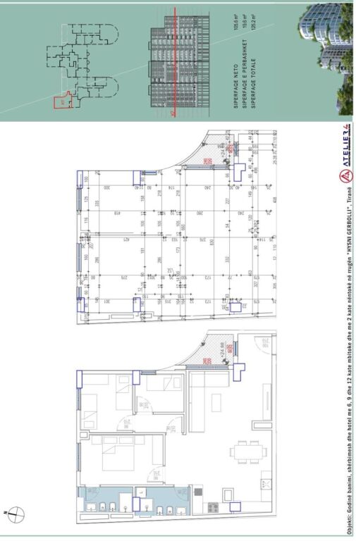 🏡 Appartamento 3+1+2 in Vendita a Zogu i Zi